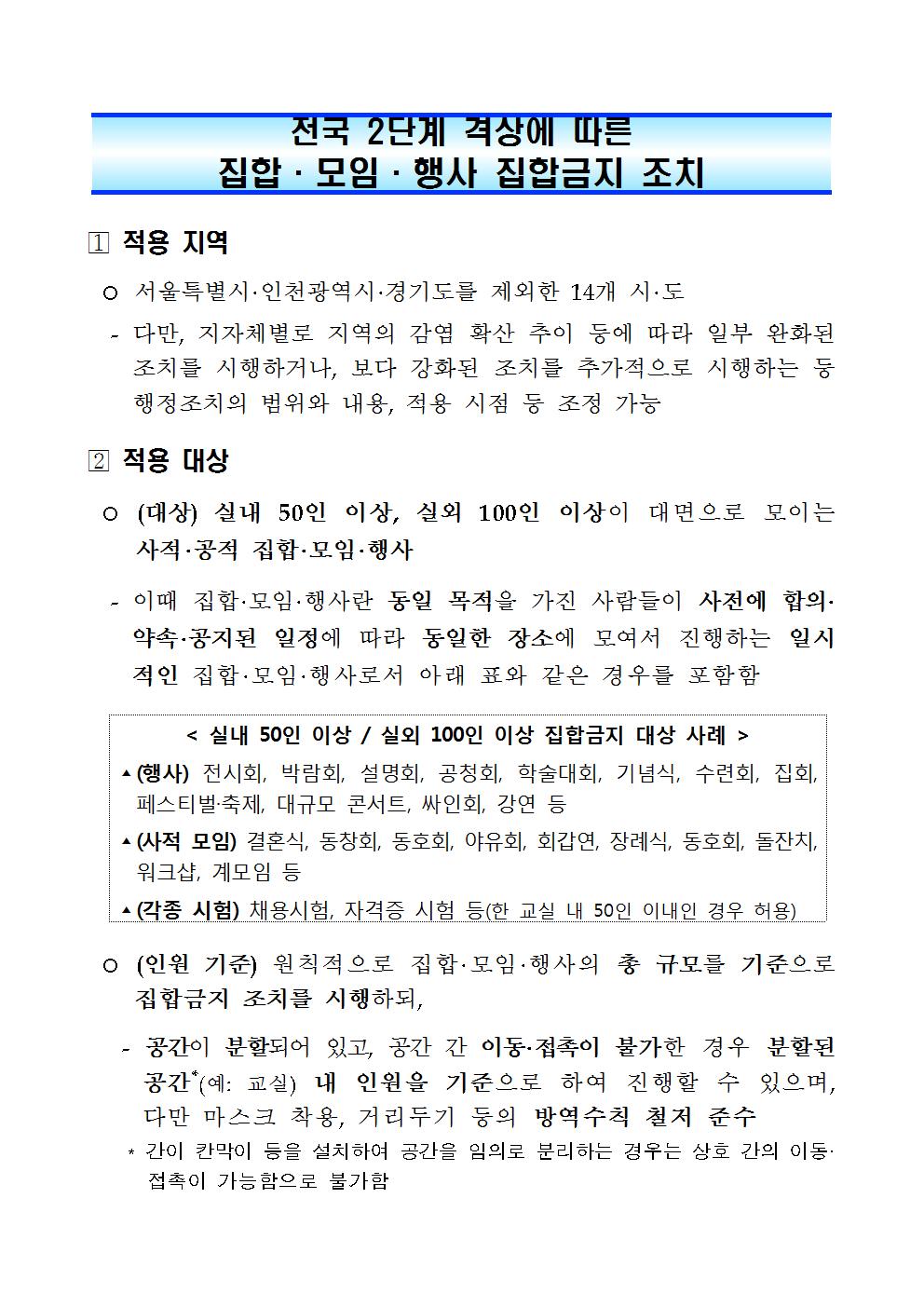 (붙임) 전국 2단계 격상에 따른 집합모임행사 집합금지 조치001.jpg