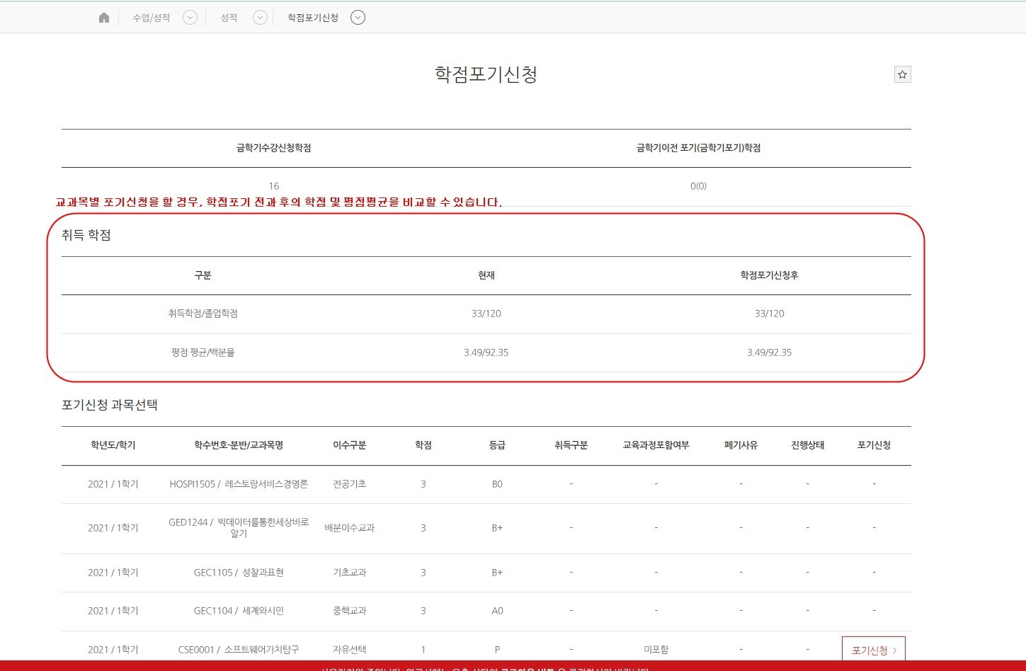 (붙임) 학생포털_학점포기 전과 후 학점 및 평점 비교 현황.jpg